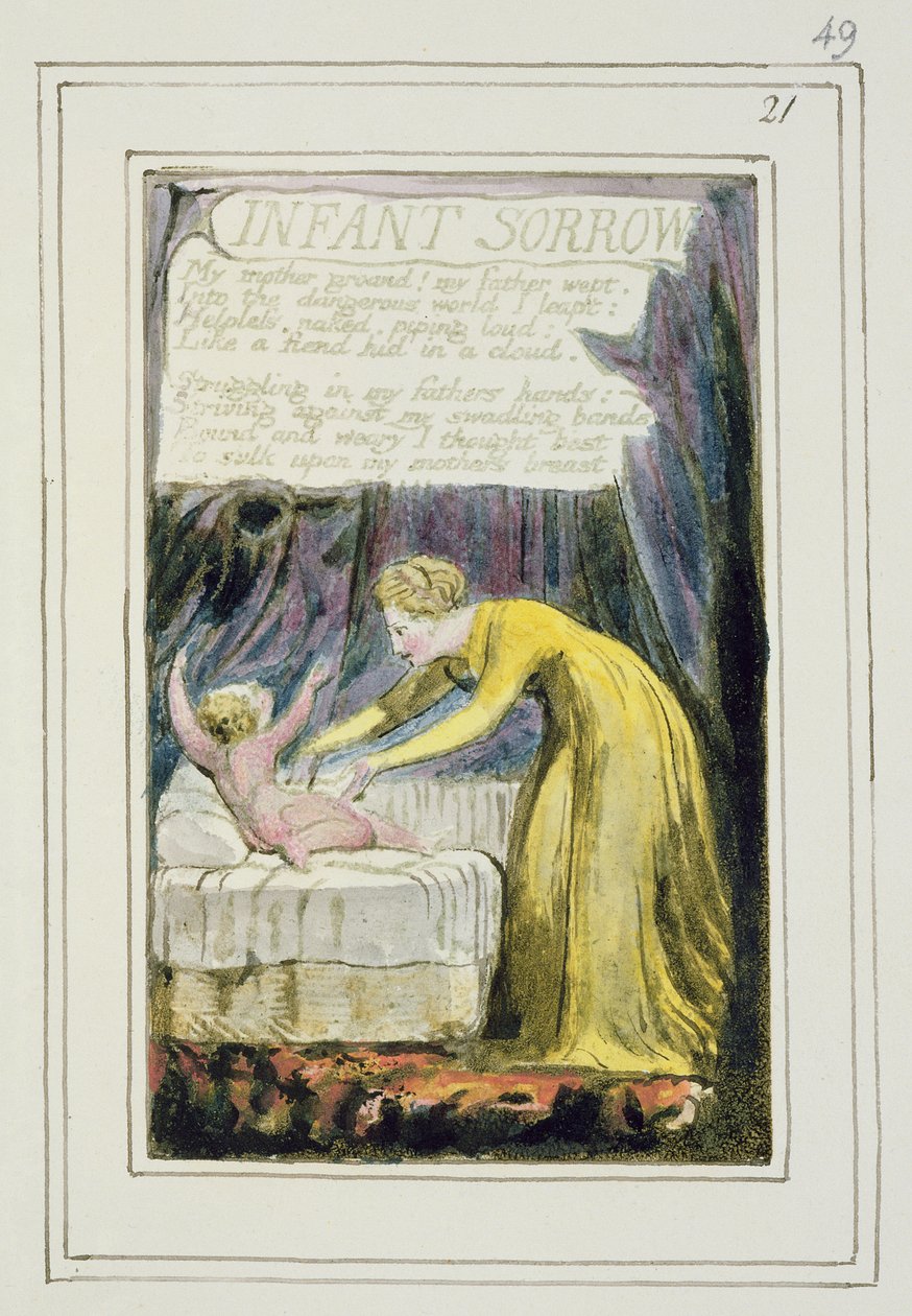 P.124-1950.pt49 Spedbarnssorg: plate 49 fra 