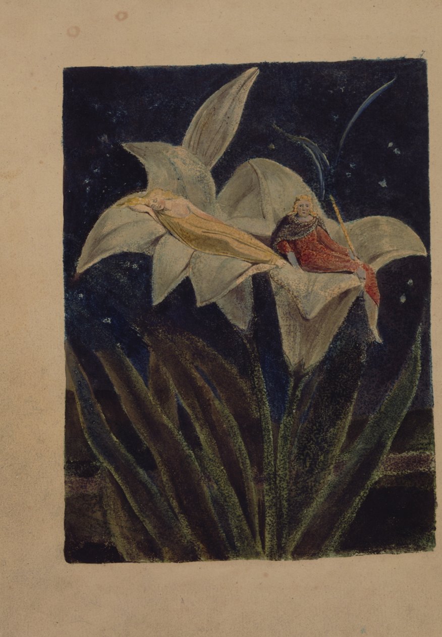 Plate 5 fra The Song of Los av William Blake