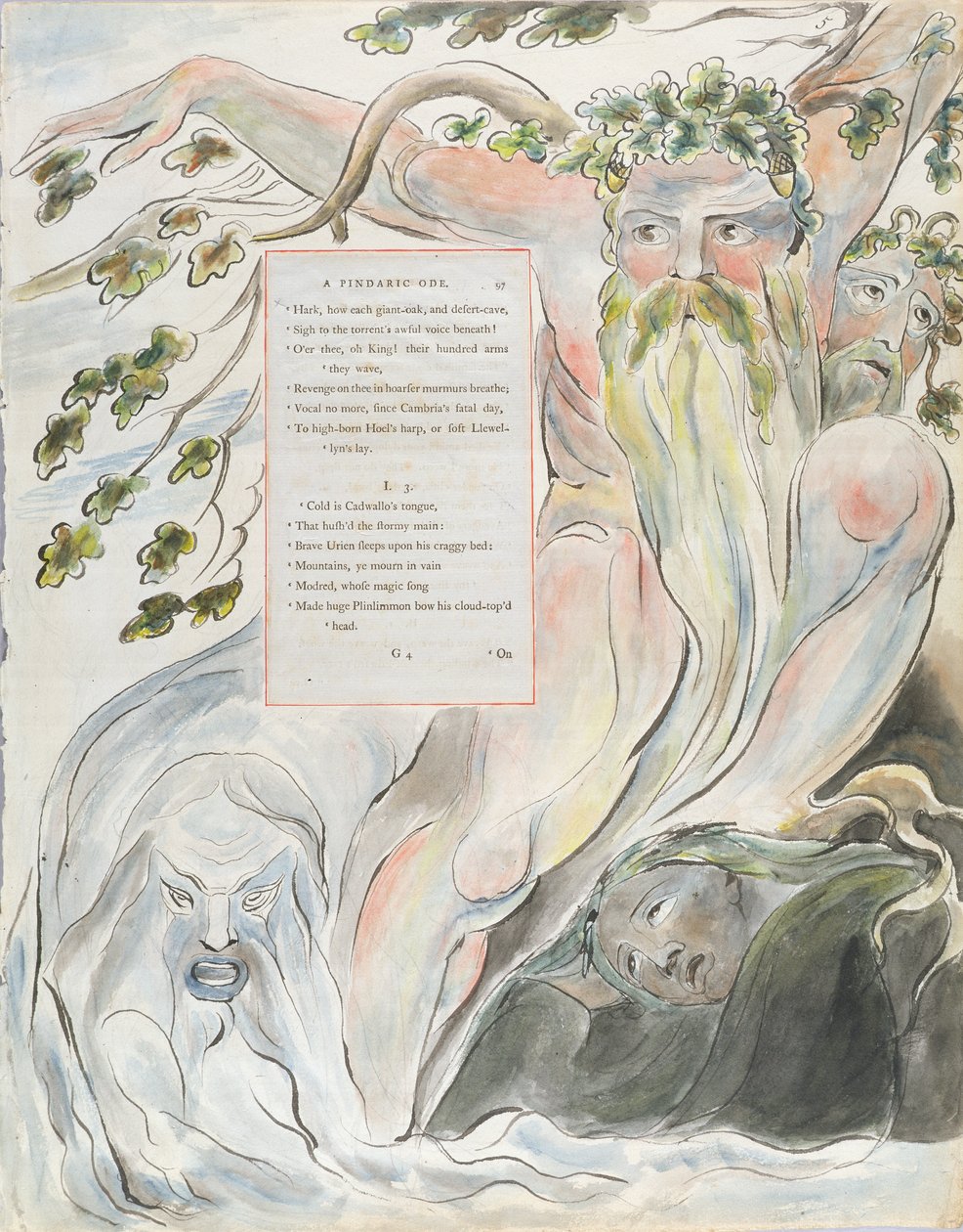 The Bard: A Pindaric Ode, design 57 fra 