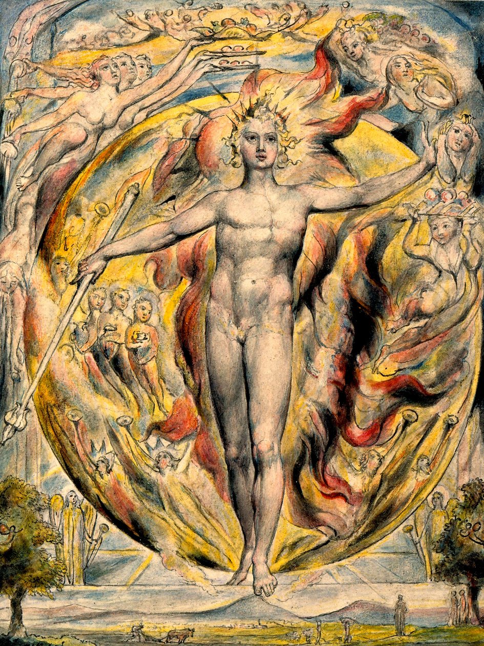 Solen ved hans østport av William Blake