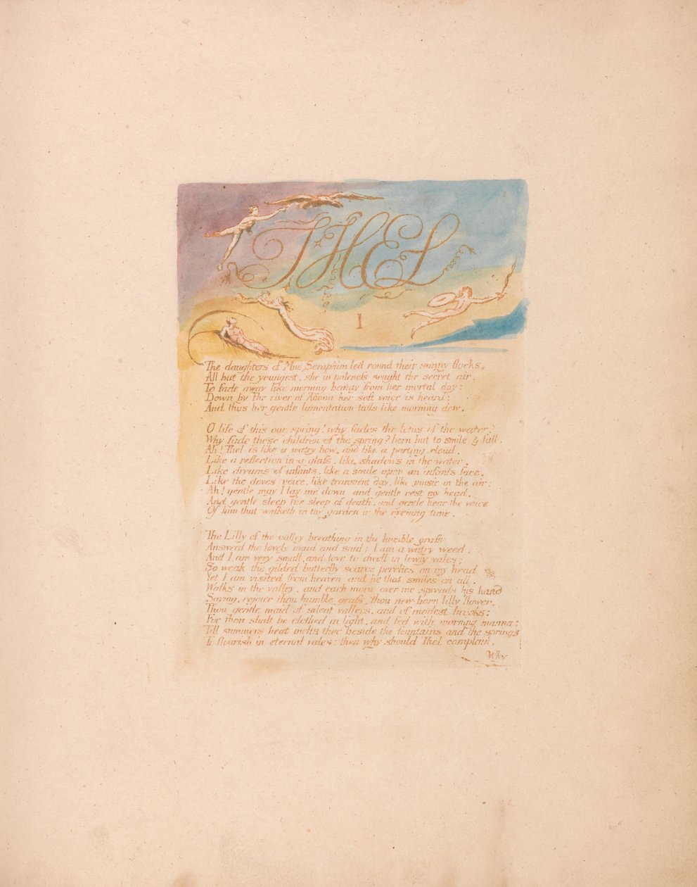 Døtrene til Mne Seraphim. . . . av William Blake
