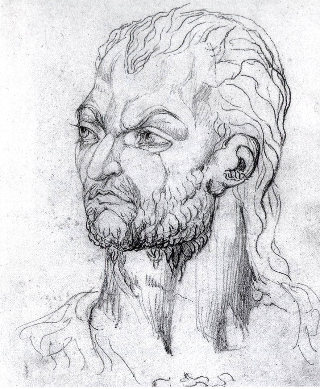 Visjonær sjef for Owen Glendower av William Blake