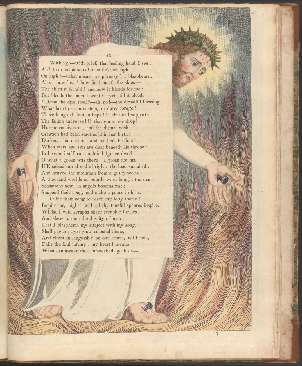 Youngs Night Tanker, Side 73, Tegn det fryktelige stålet - ah nei! av William Blake