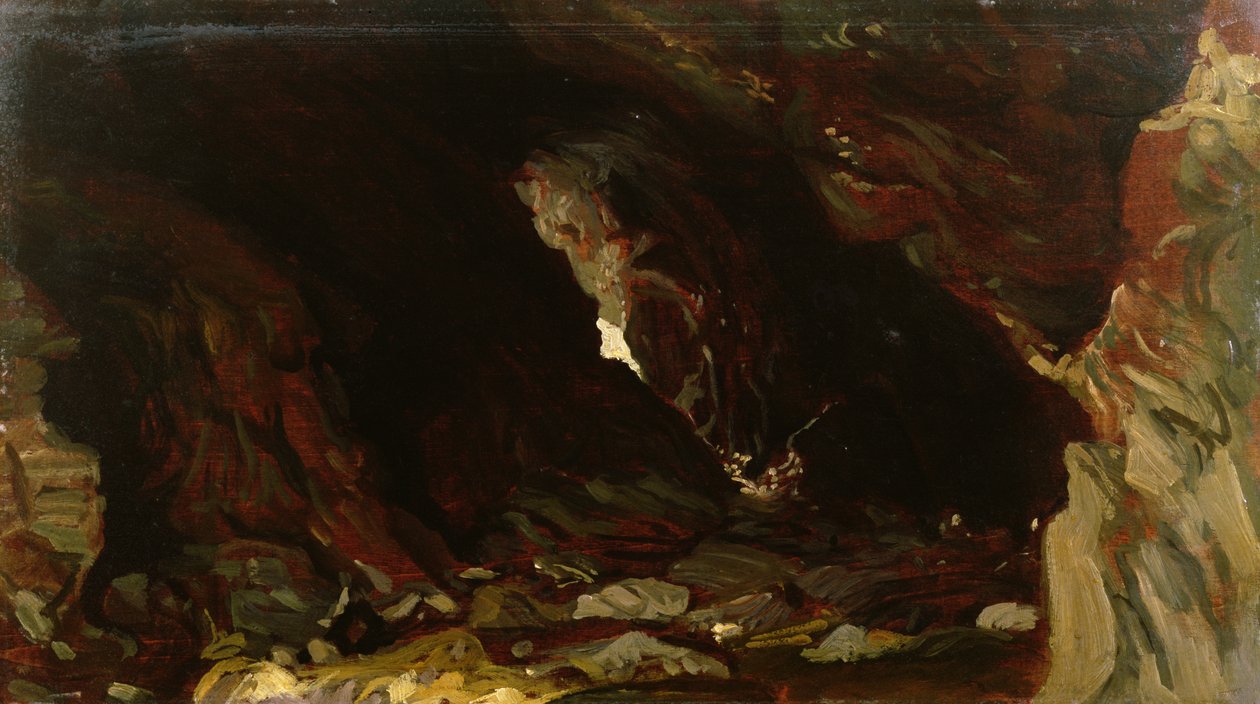 Hule, Tintagel av William Blake Richmond