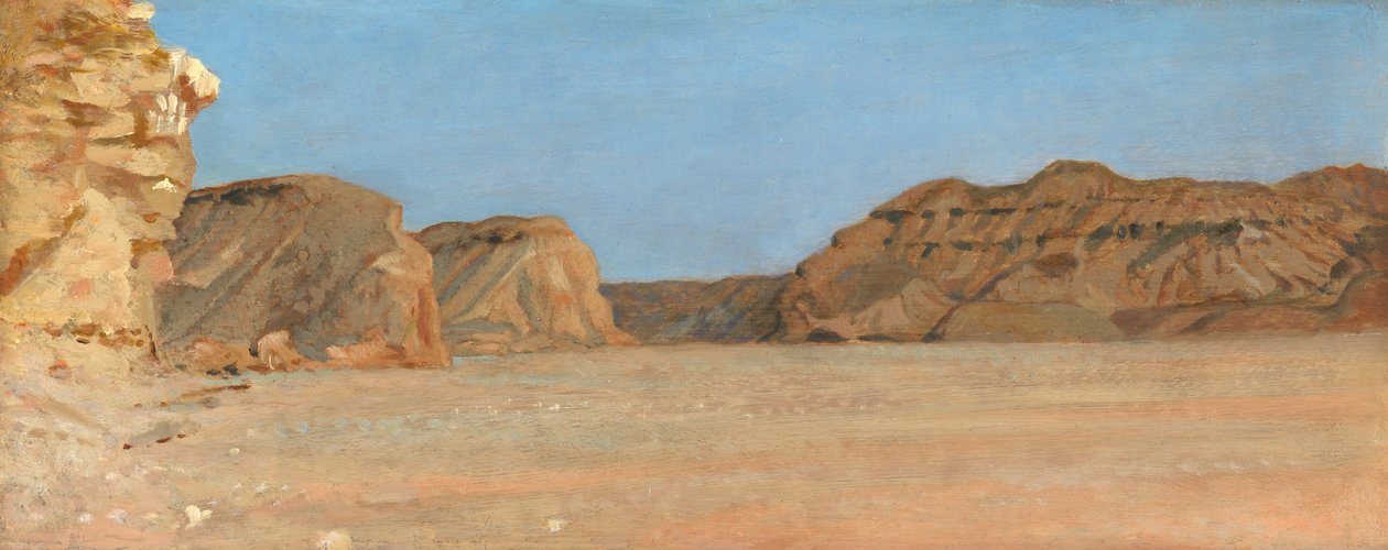 El Kab, Øvre Egypt av William Blake Richmond