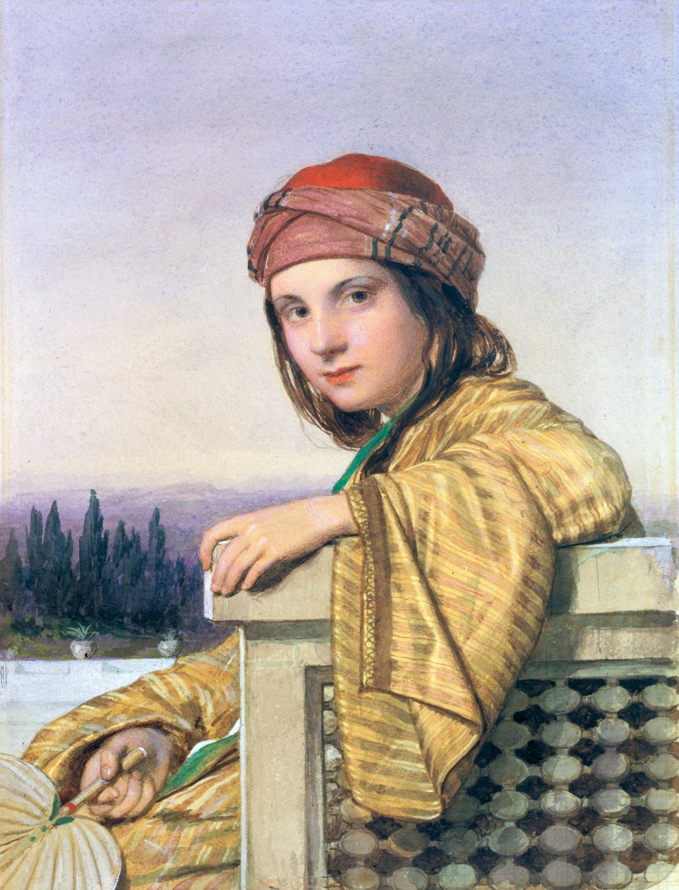 Portrett av en tyrkisk jente, 1864 av William Dobson