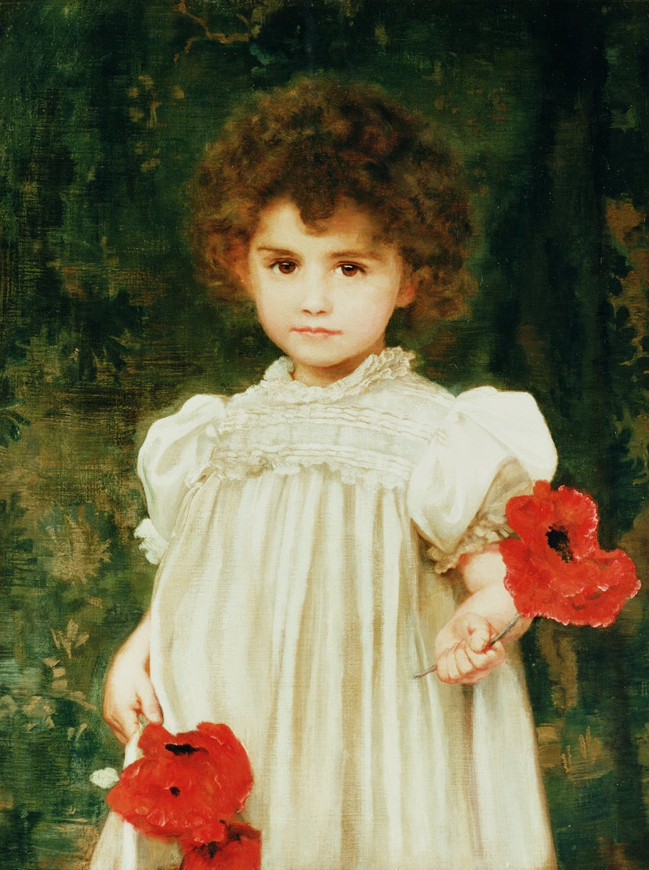 Edith Francis Moir (Connie), 1898 av William Clark Wontner