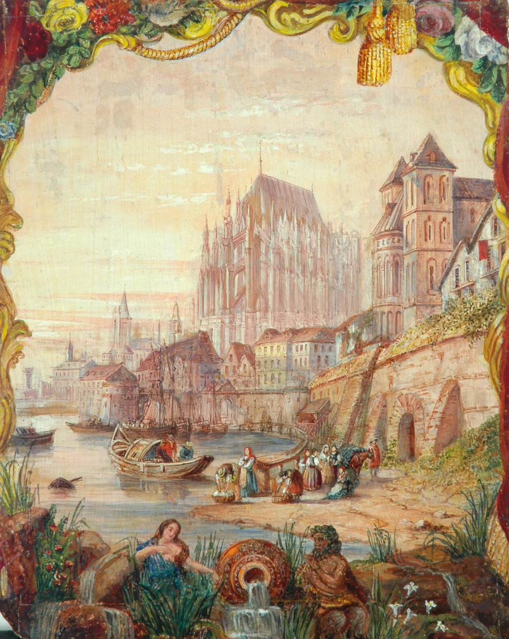 Elvescene, 1855 av Clarkson Frederick Stanfield