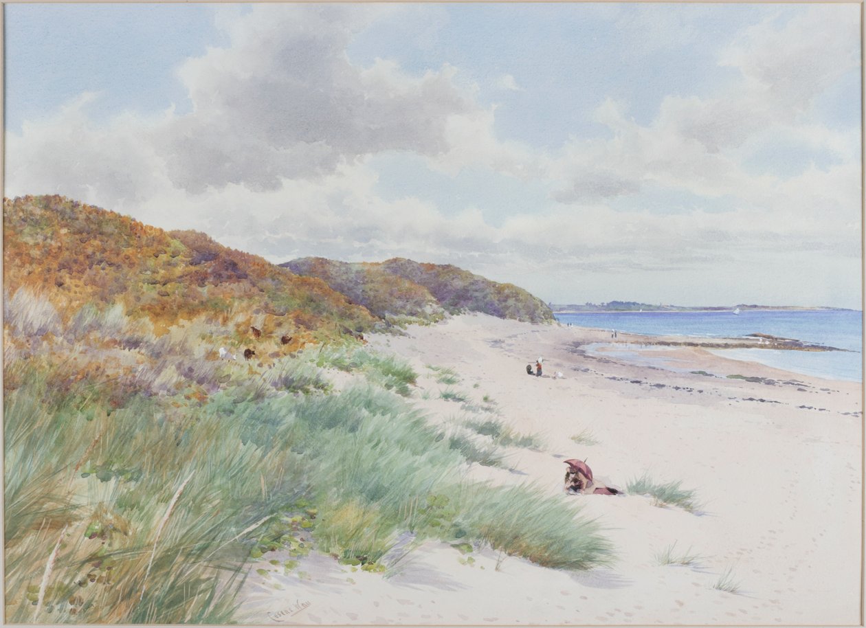 Warkworth Sands (akvarell på papir) av William Cosens Way