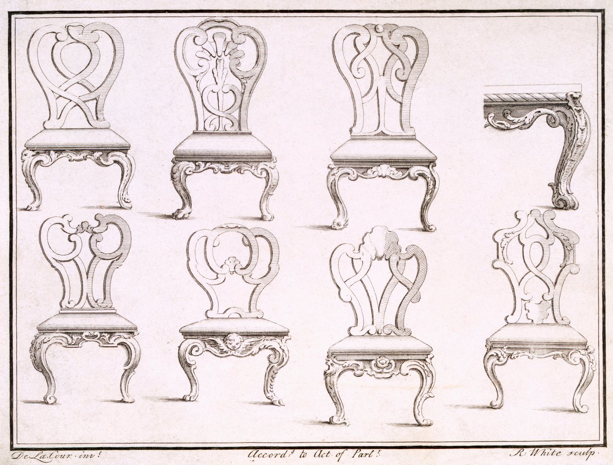 Design for stoler av William De La Cour