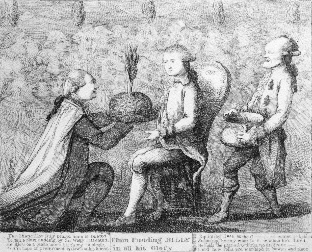Plum Pudding Billy in All his Glory, etter Dent, 1784 av William Dent