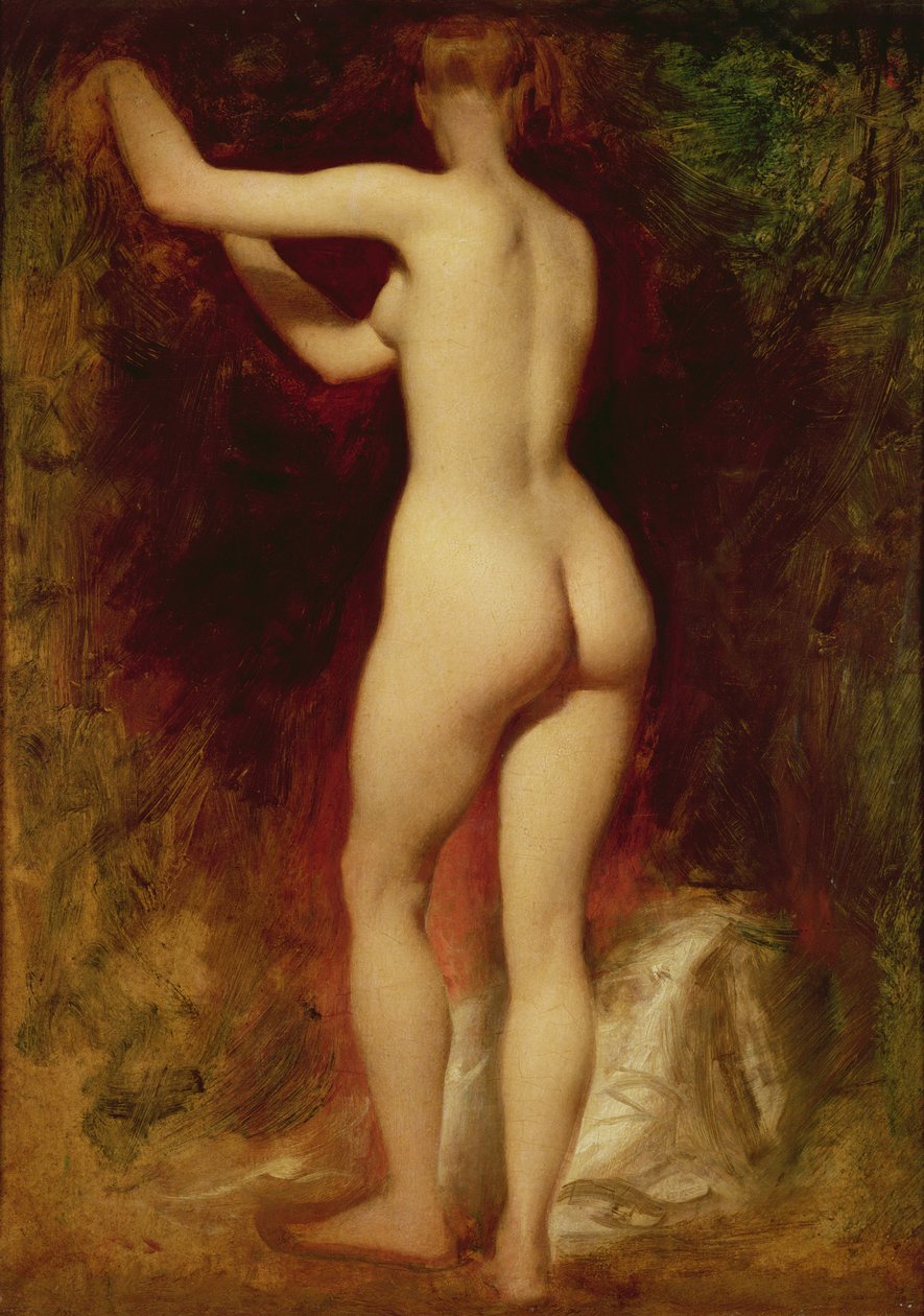 Naken kvinne bakfra av William Etty