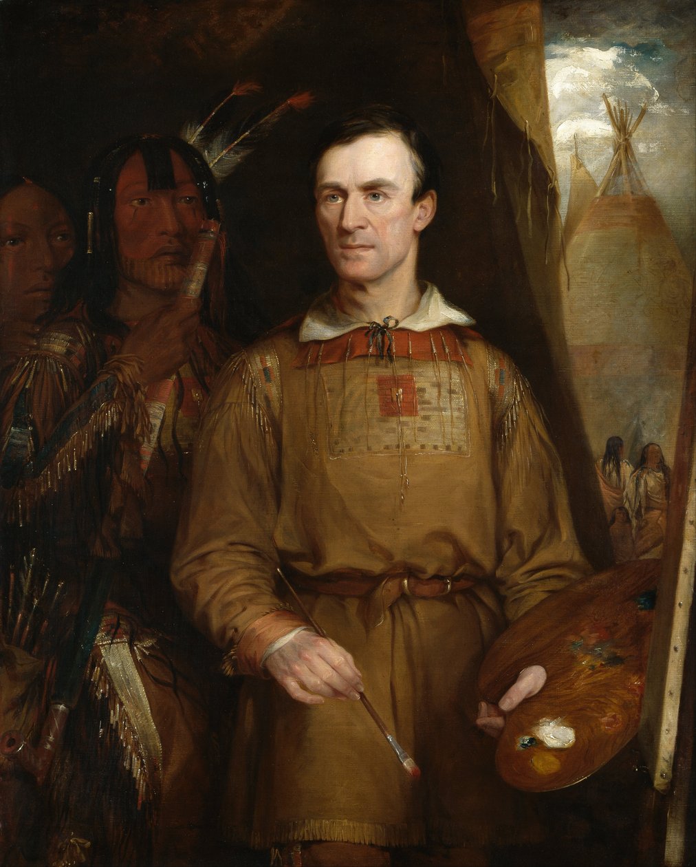 George Catlin av William Henry Fisk
