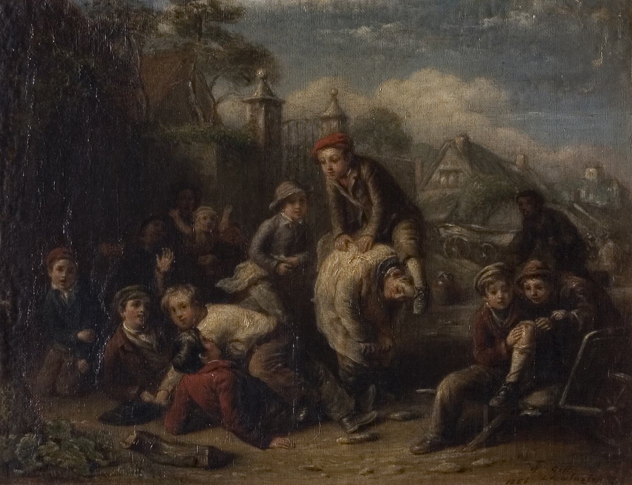 Leapfrog, 1856 av William Gill