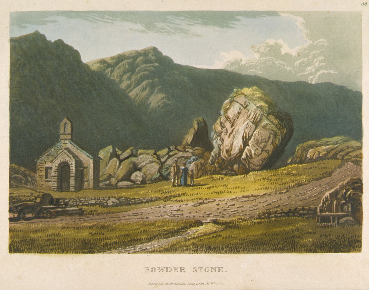 The Bowder Stone, Keswick, Cumbria av William Green