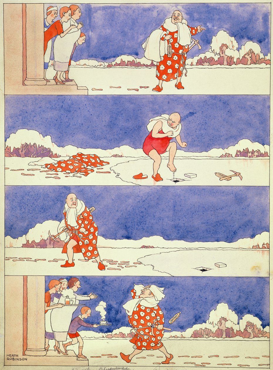 tøffe greier av William Heath Robinson