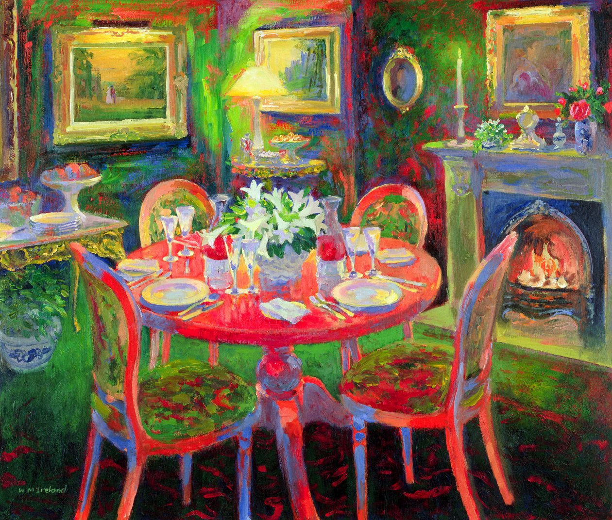 Spisestuen, ca. 2000 av William Ireland