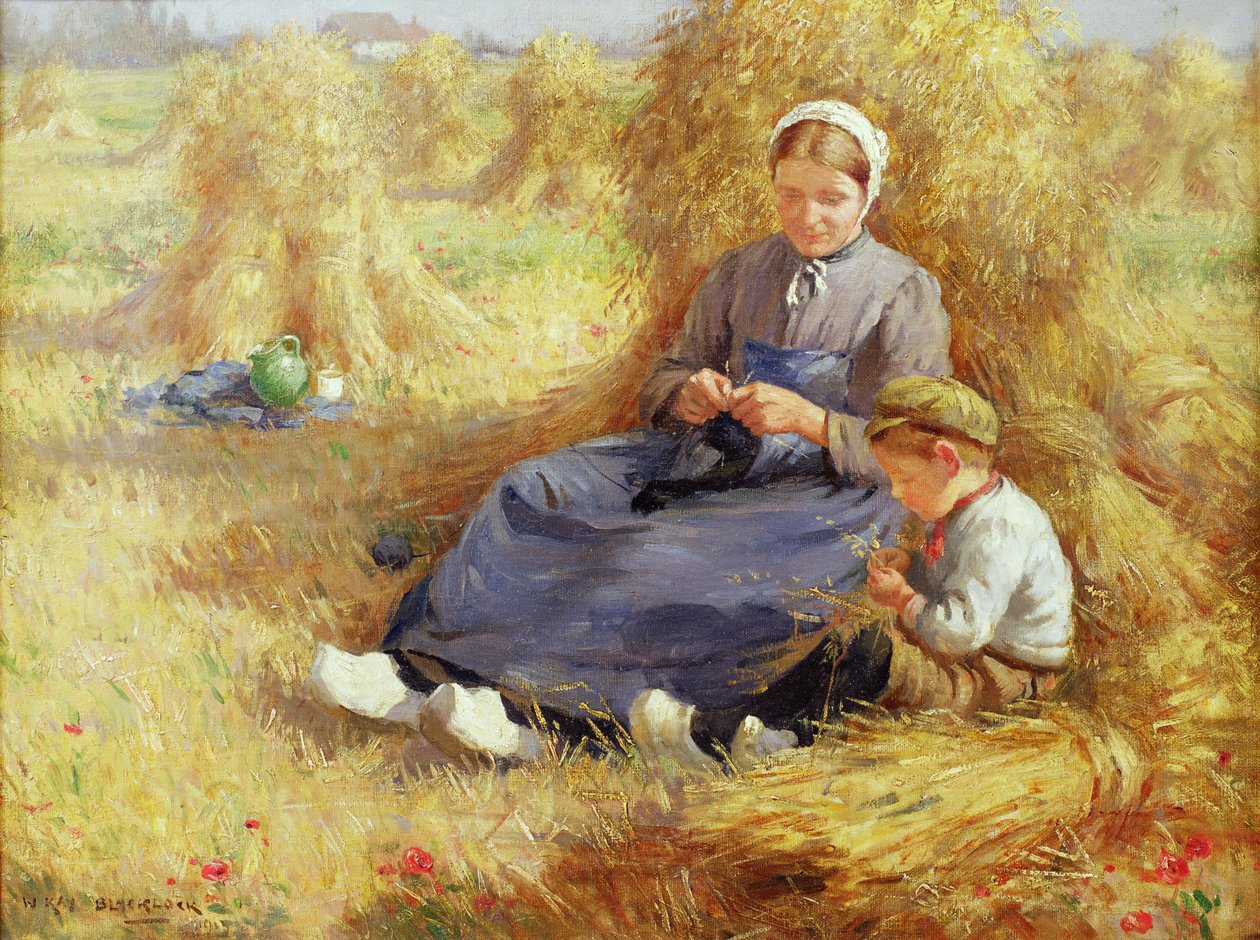 Middagshvile, 1915 av William Kay Blacklock