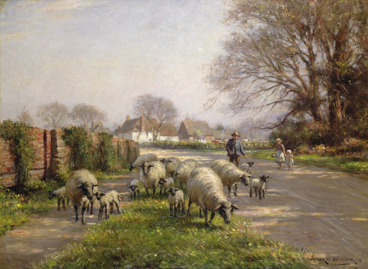 Våren, 1918 av William Kay Blacklock