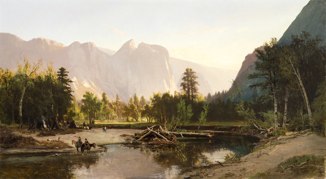 Yosemite Valley, 1875 av William Keith