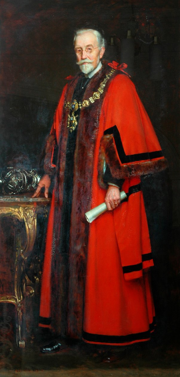 Alderman William Smith, JP, 1908 av William Logsdail