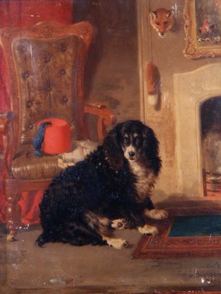 Av hans Masters Chair, 1850 (panel) av William Malbon