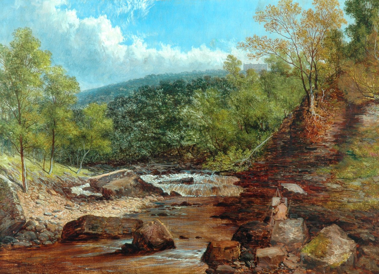 Posforth Ghyll, Bolton Woods av William Mellor
