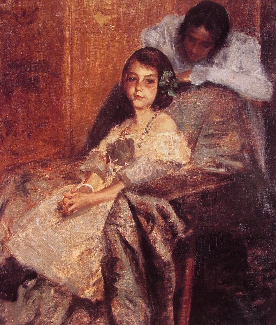 Dorothy og hennes søster av William Merritt Chase