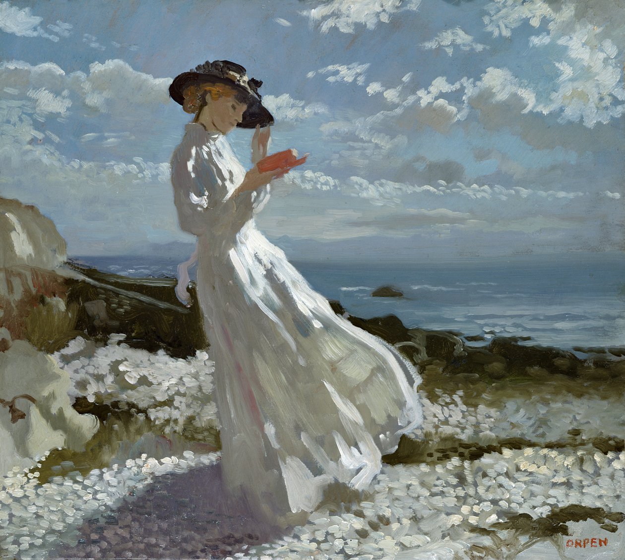 Nådelesing på Howth Bay av William Orpen