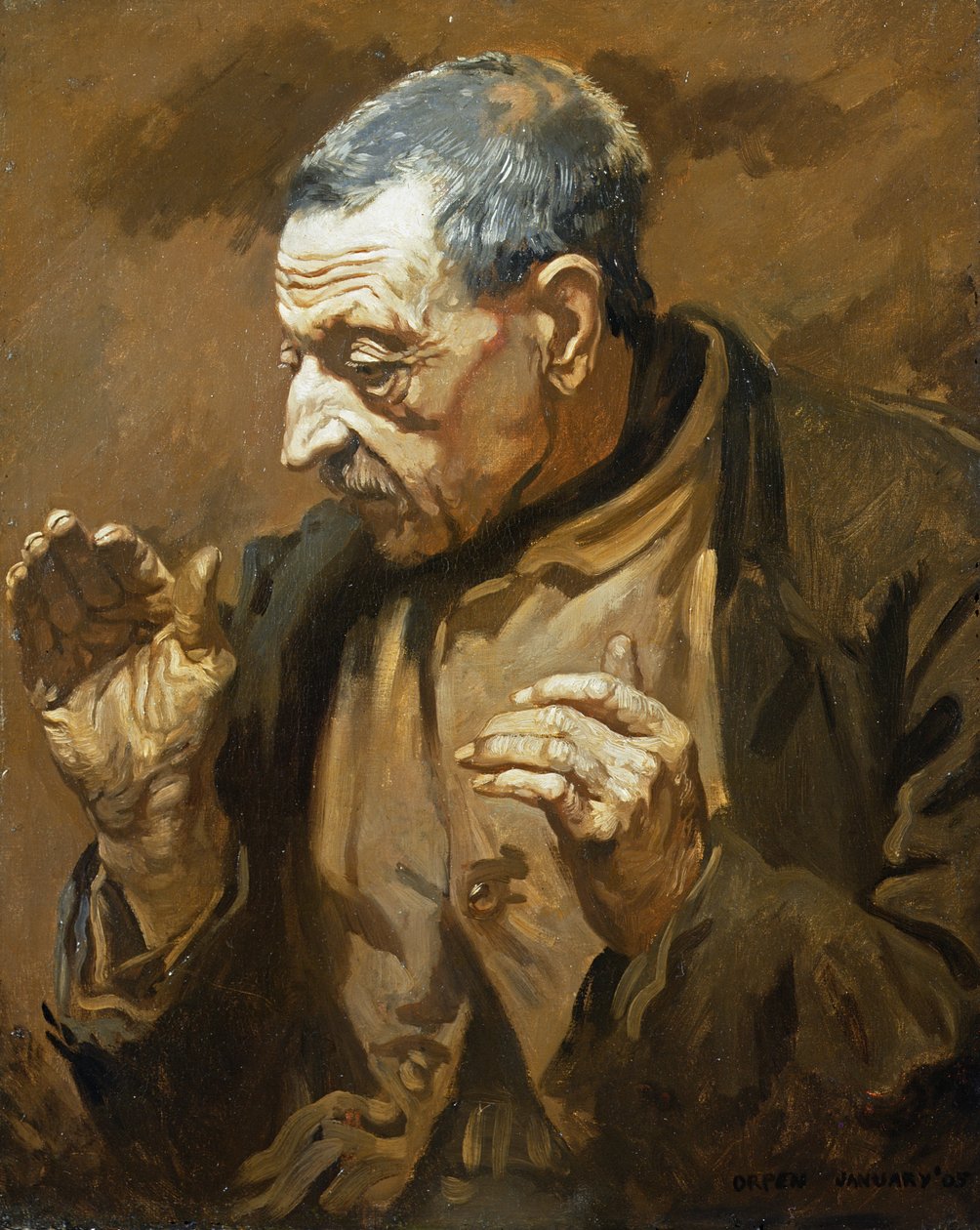 Fluesnapperen, 1905 av William Orpen