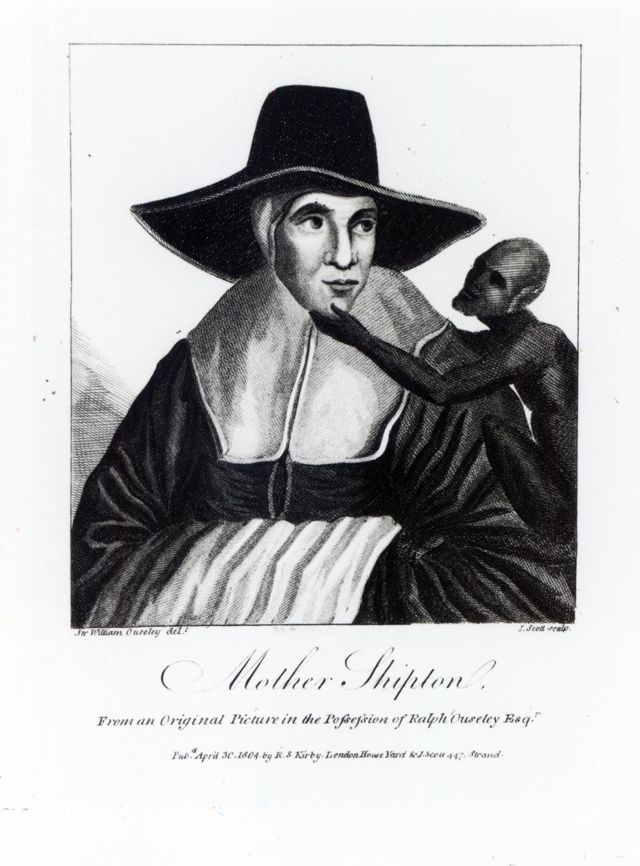 Mother Shipton, gravert av John Scott, 1804 av William Gore Ouseley