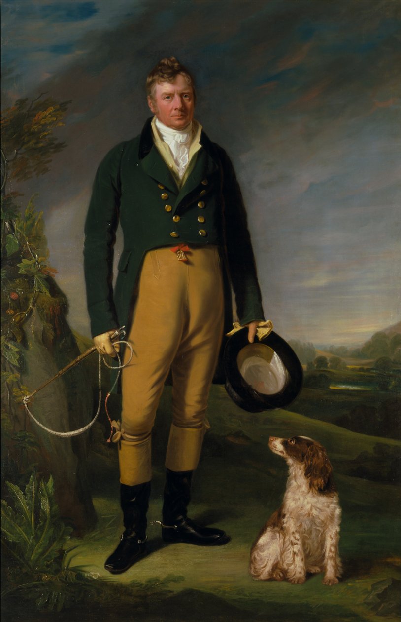 Portrett av en mann av William Owen