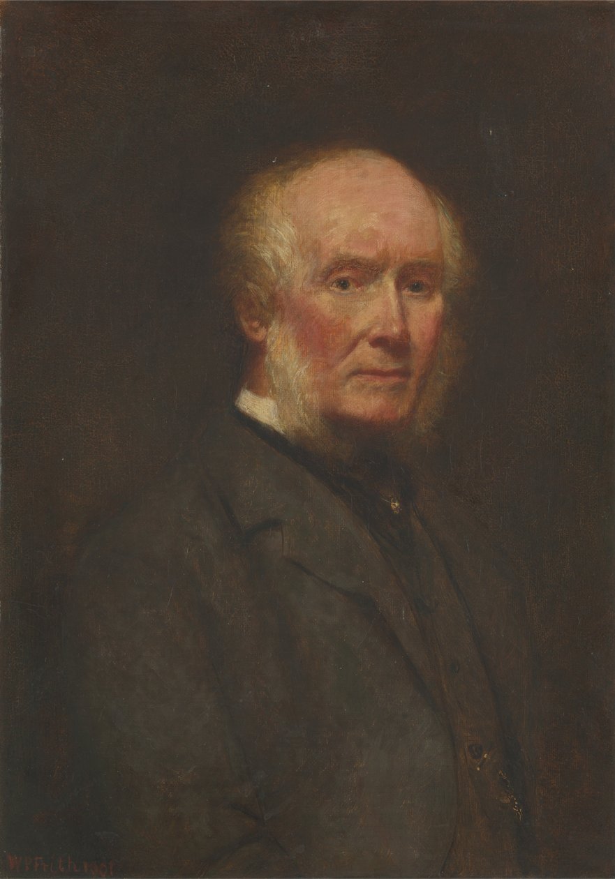 Selvportrett i en alder av 83 år av William Powell Frith
