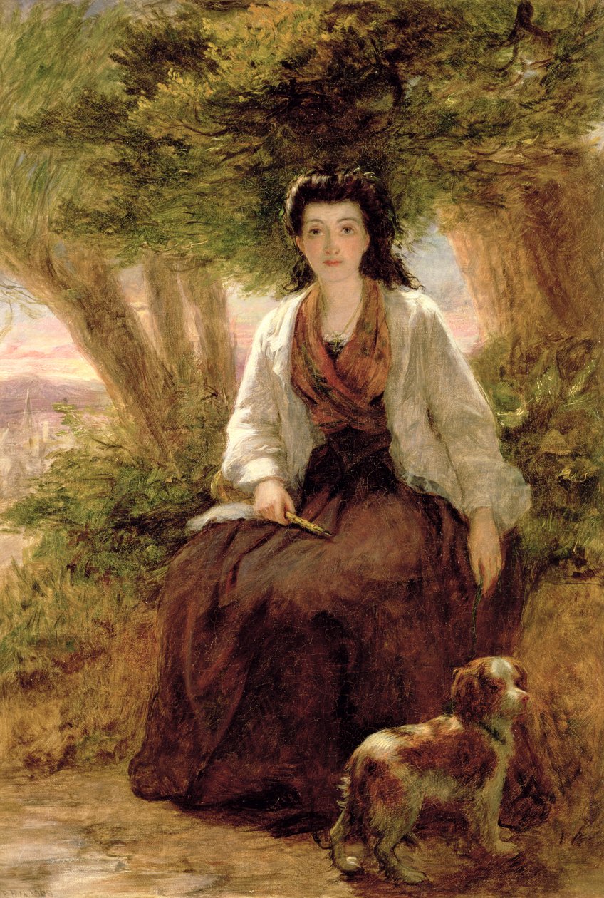 Sternes Maria, fra A Sentimental Journey av William Powell Frith
