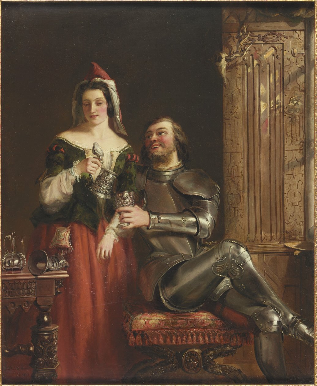 Ridderen og hushjelpen av William Powell Frith