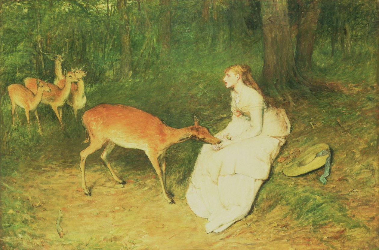 The Forest Pet, 1871 av William Quiller Orchardson