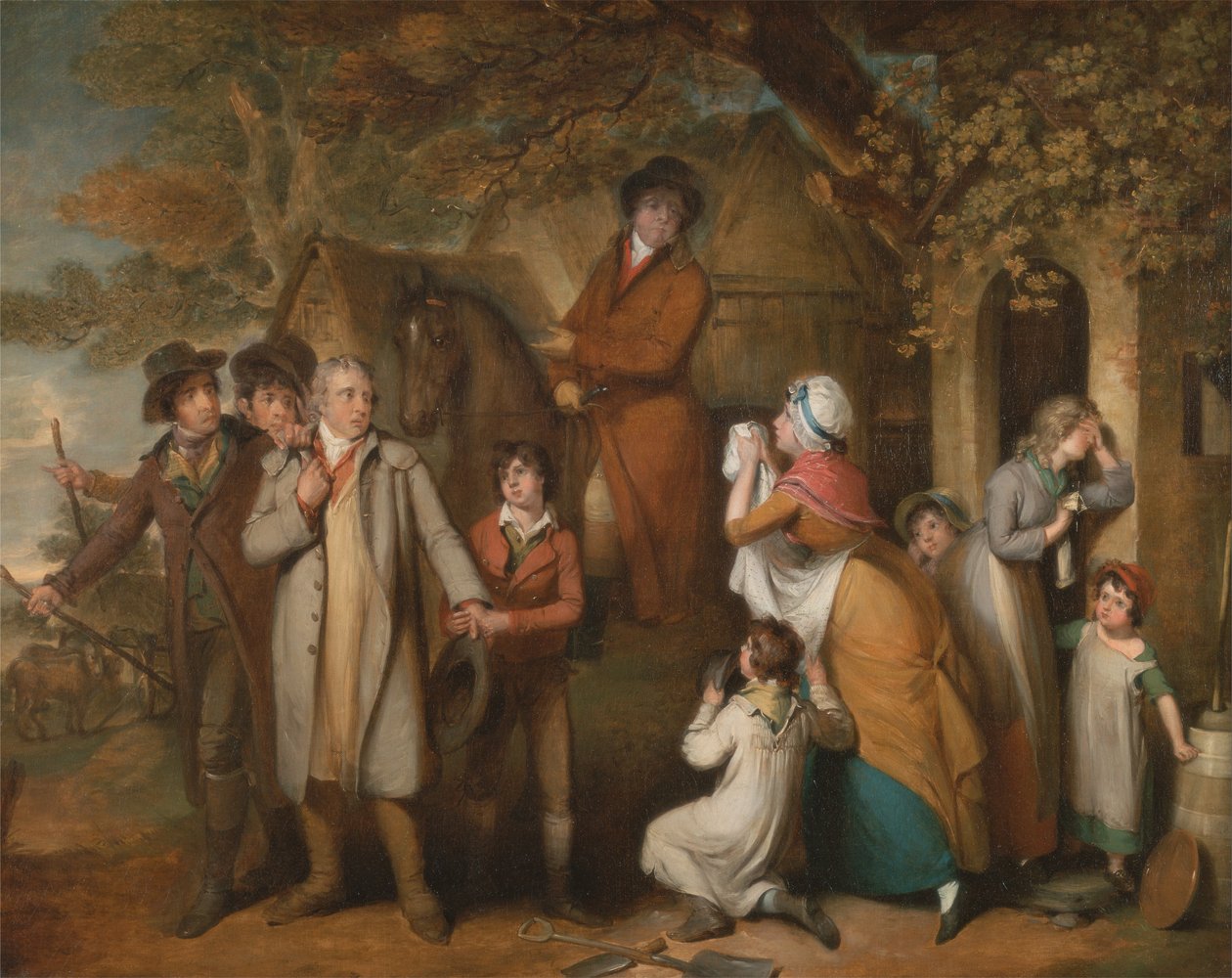 The Severe Steward, eller uheldig leietaker av William Redmore Bigg