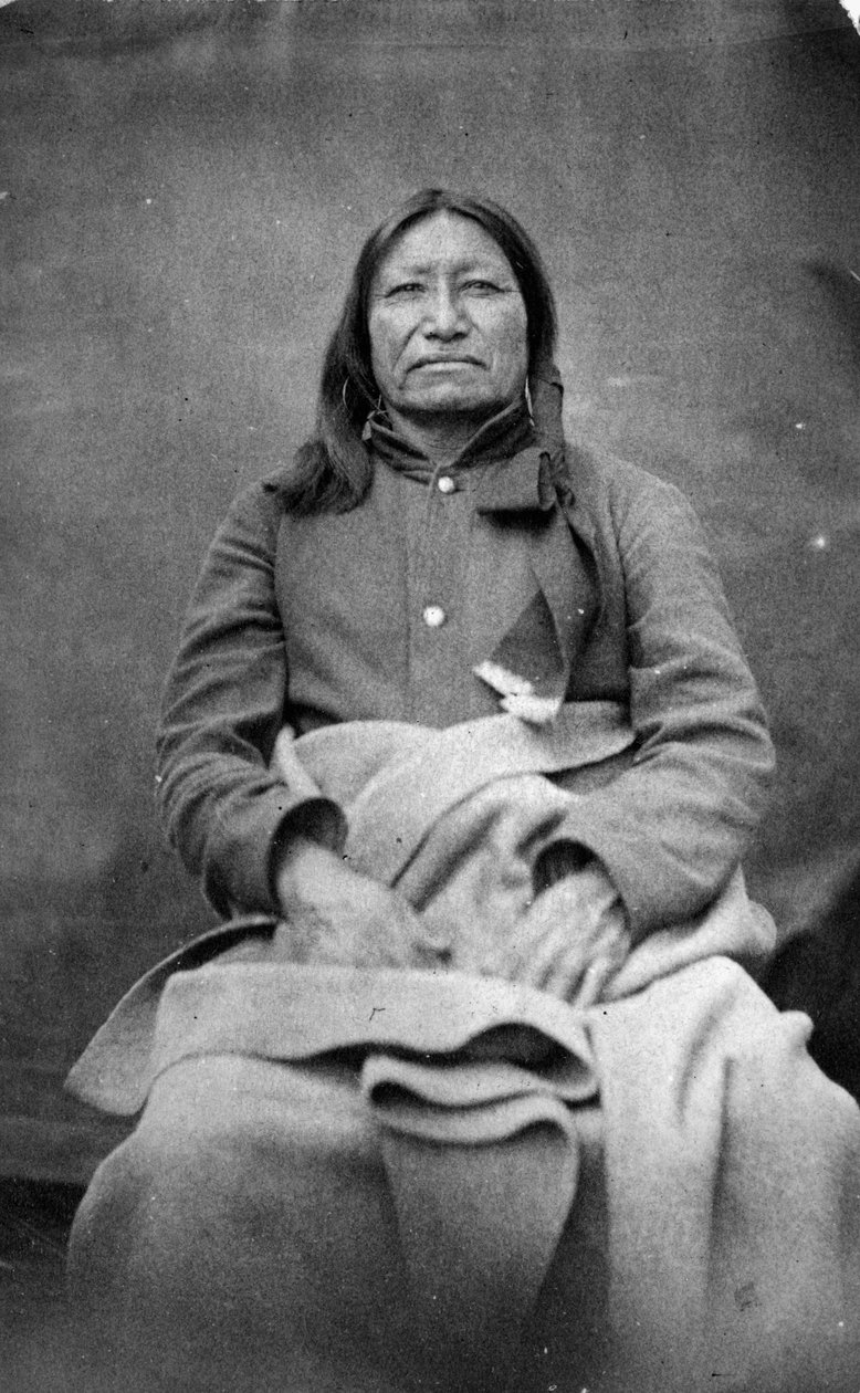 Spotted Tail, Sioux Chief, ca. 1870 av William Richard Cross