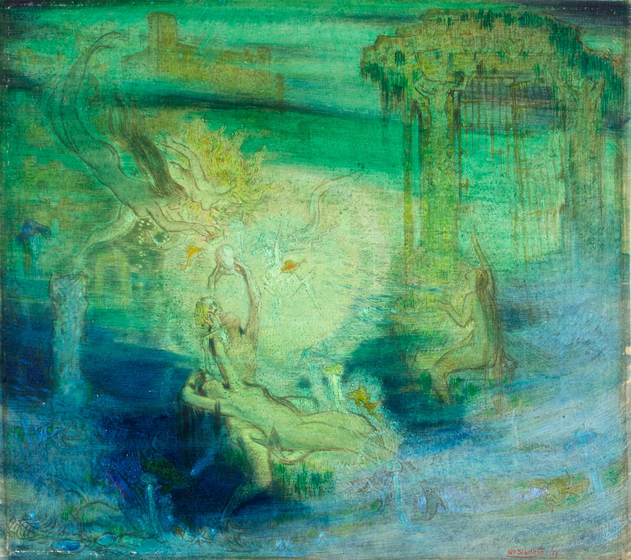 City of the Golden Gates (studie) 1919 av William Shackleton