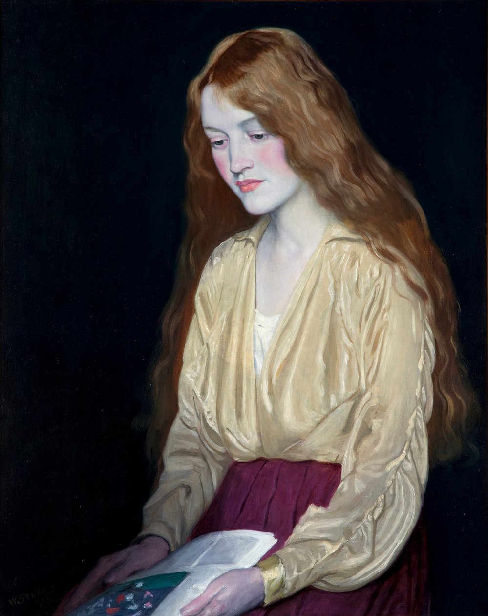 Cynthia, 1917 av William Strang