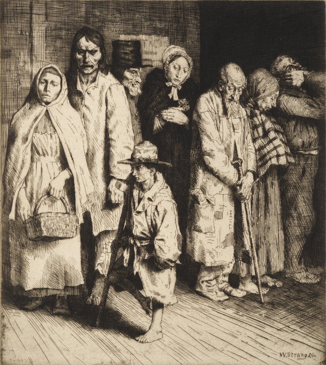 De fattiges sak av William Strang