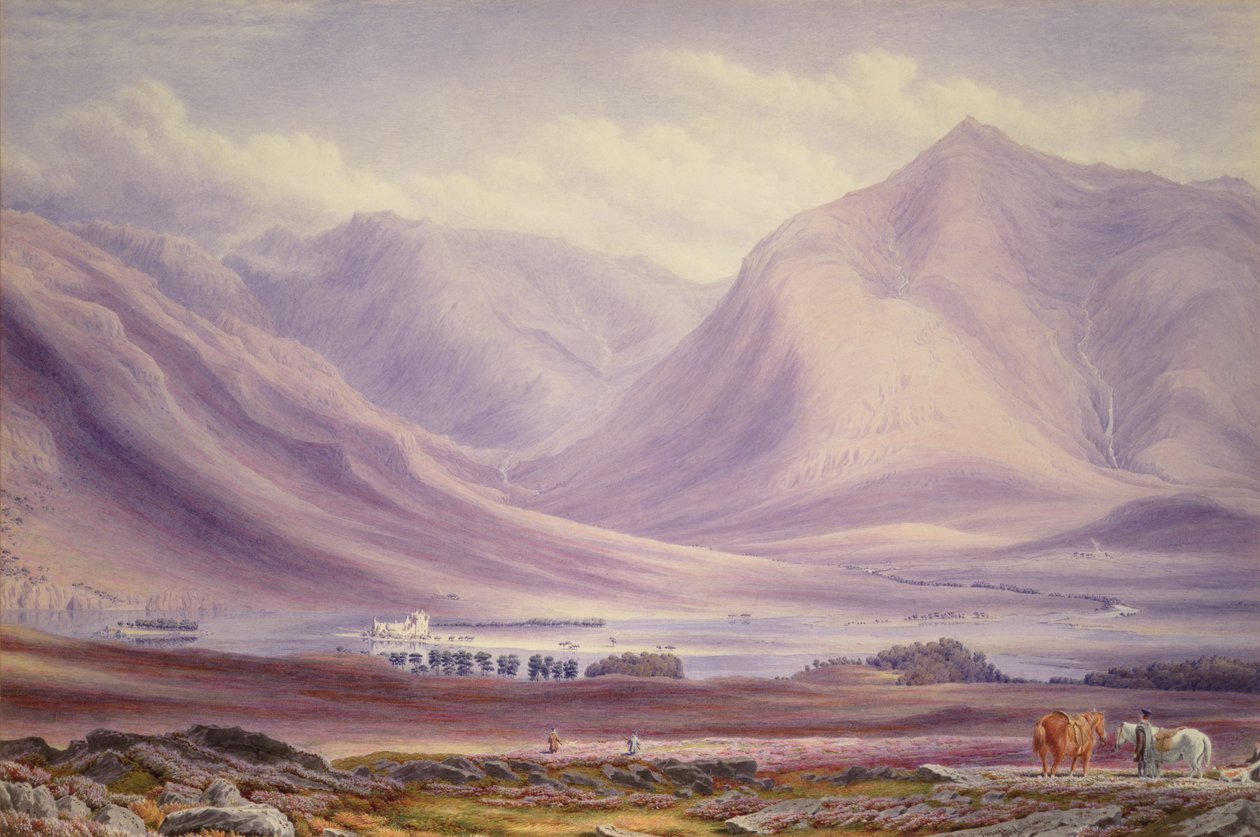 Rypeskyting på heden nær Dalmally av Joseph Mallord William Turner