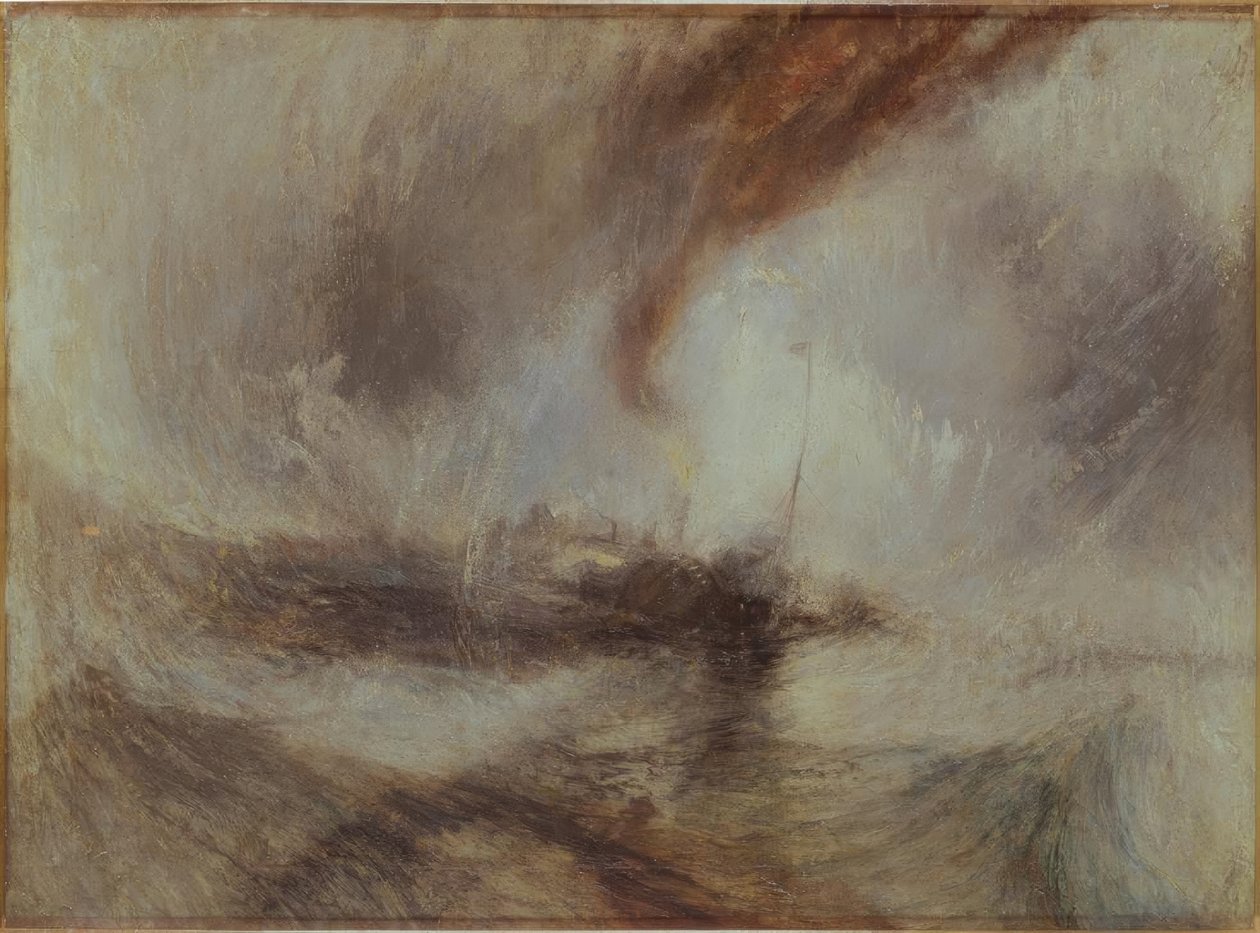 Snøstorm av Joseph Mallord William Turner