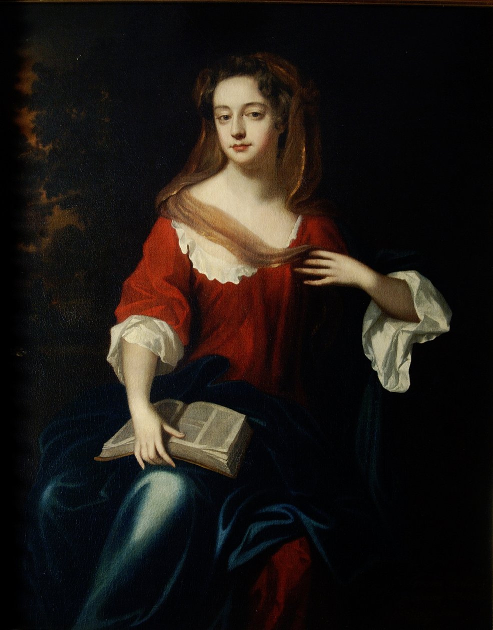 Frances (ca. 1665-1722) grevinne av Scarborough av William Wissing or Wissmig