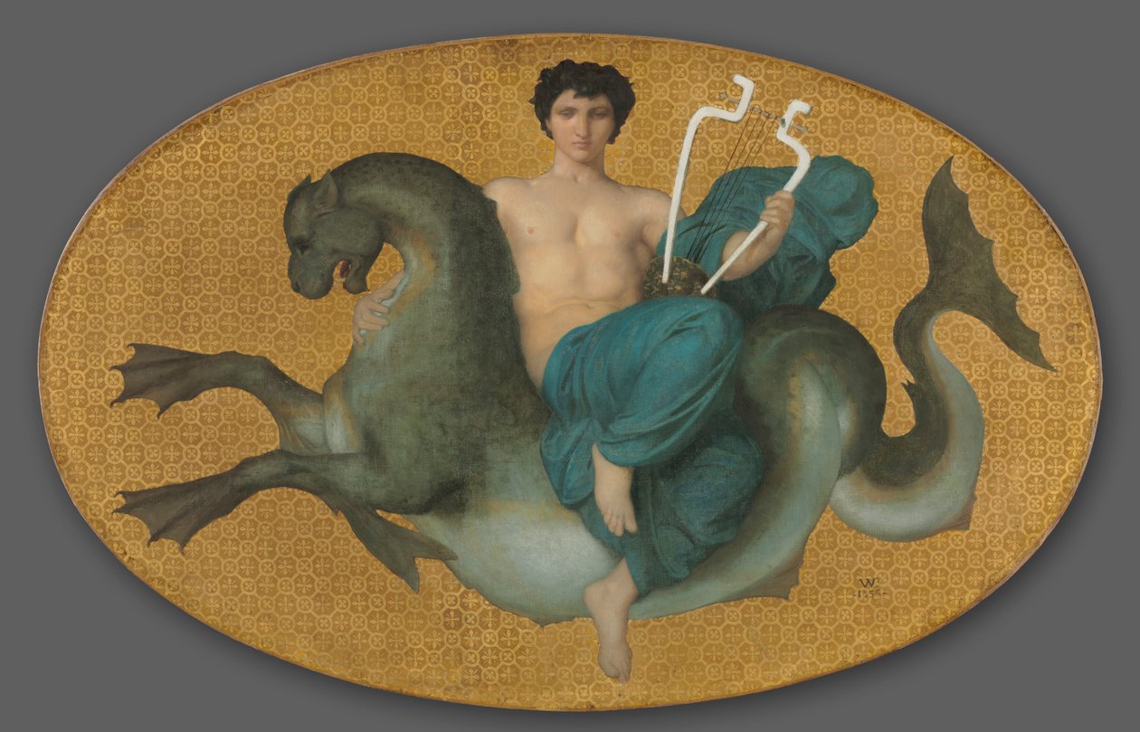 Arion på en sjøhest av William Adolphe Bouguereau