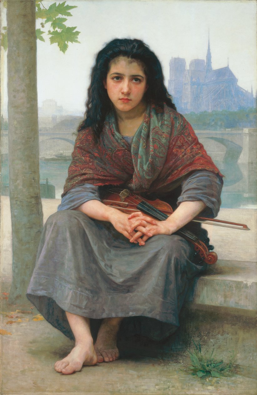 De hjemløse, 1890 av William Adolphe Bouguereau