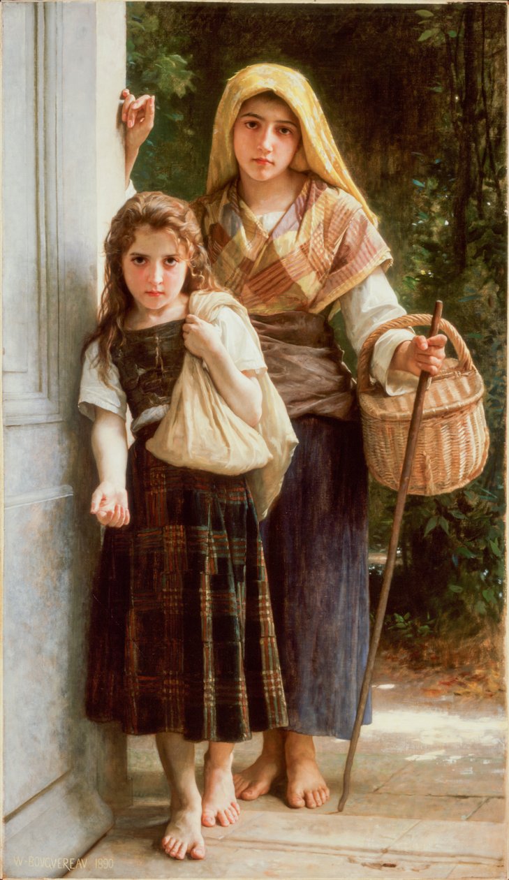 De små tiggerne av William Adolphe Bouguereau