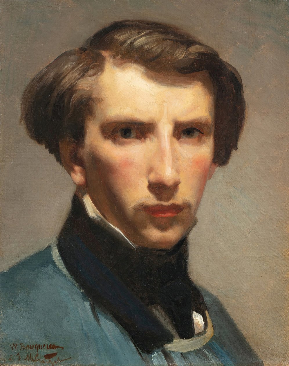 Selvportrett, 1853. av William Adolphe Bouguereau