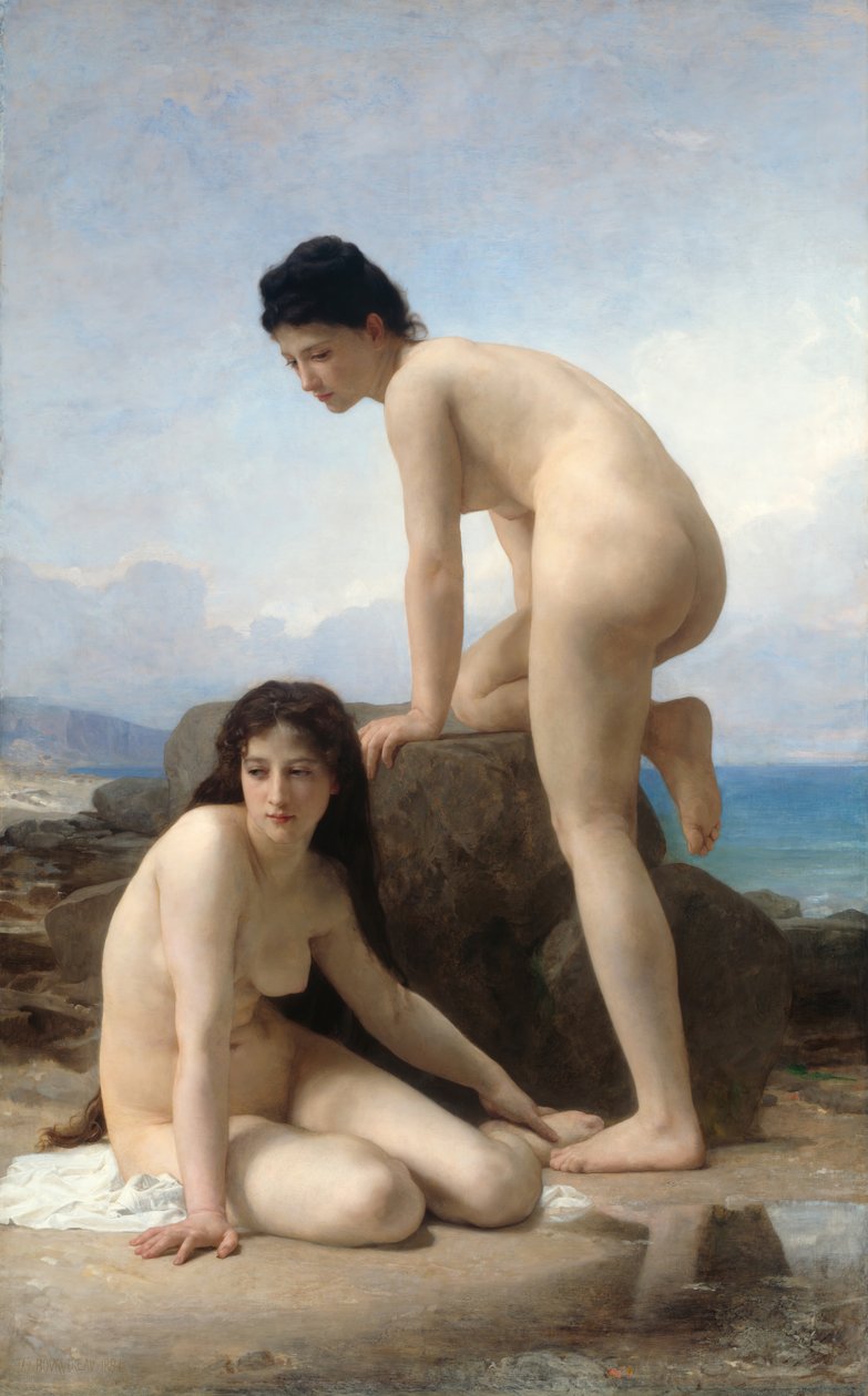 The Baders, 1884. av William Adolphe Bouguereau