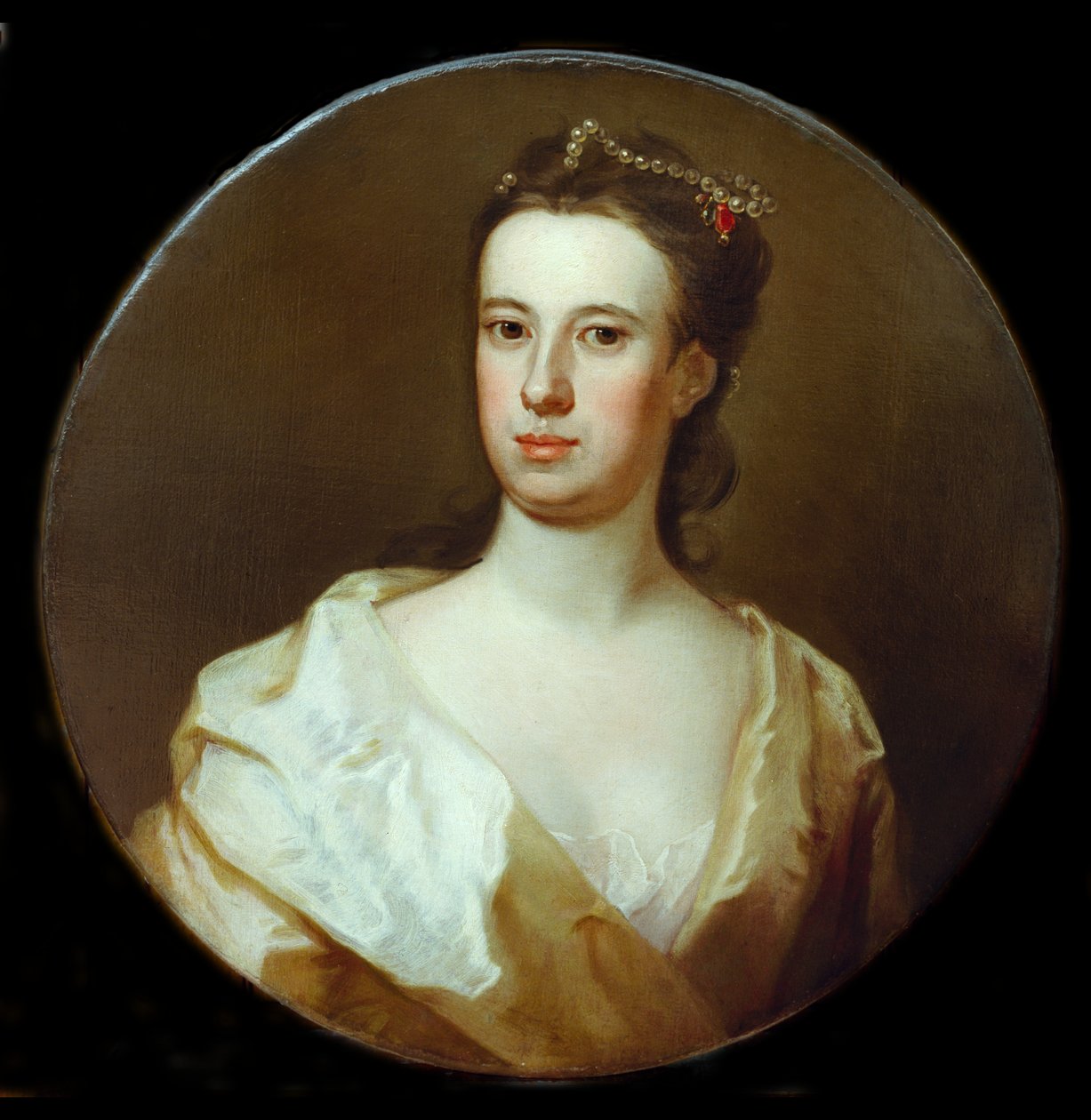 Lady Thanet ca. 1728 (olje på lerret) av William Aikman
